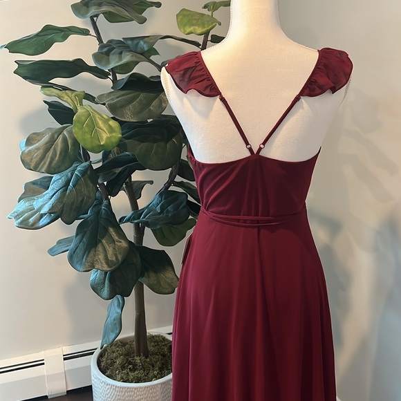 NWT Lulus Wrap Maxi Dress, size XS - Picture 5 of 6